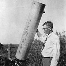 13 marzo 1930, si comunica la scoperta di plutone da clyde tombaugh