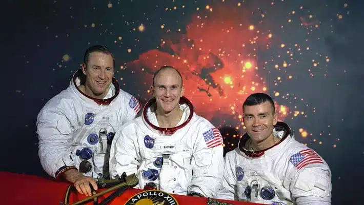 17 aprile 1970, l'equipaggio dell'apollo 13 rientrò sulla terra
