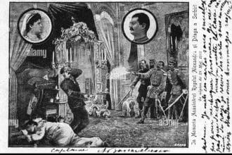 29 maggio 1903, alessandro i di serbia