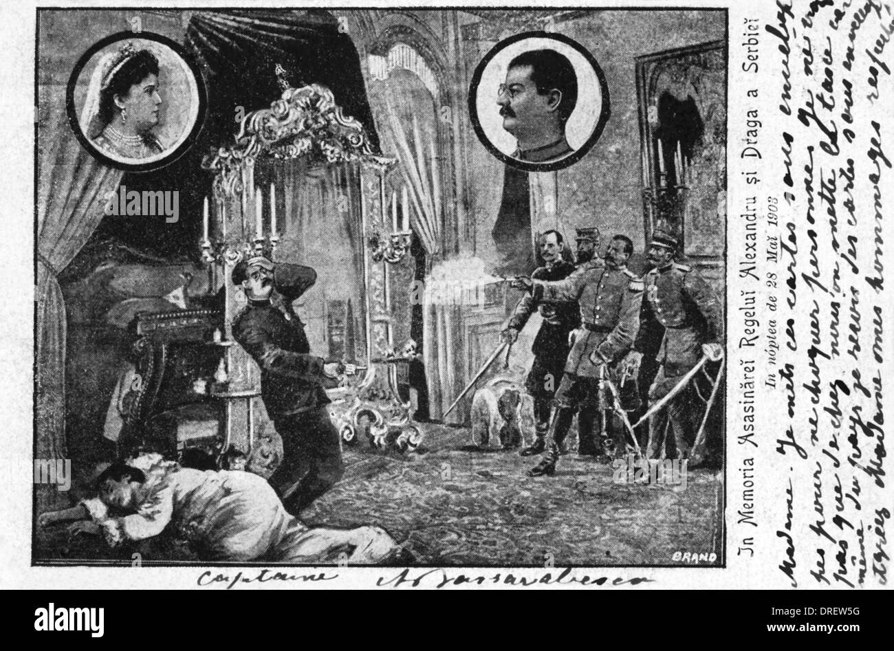 29 maggio 1903, alessandro i di serbia