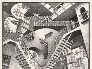 Grandissimo successo ad asti per escher, palazzo mazzetti