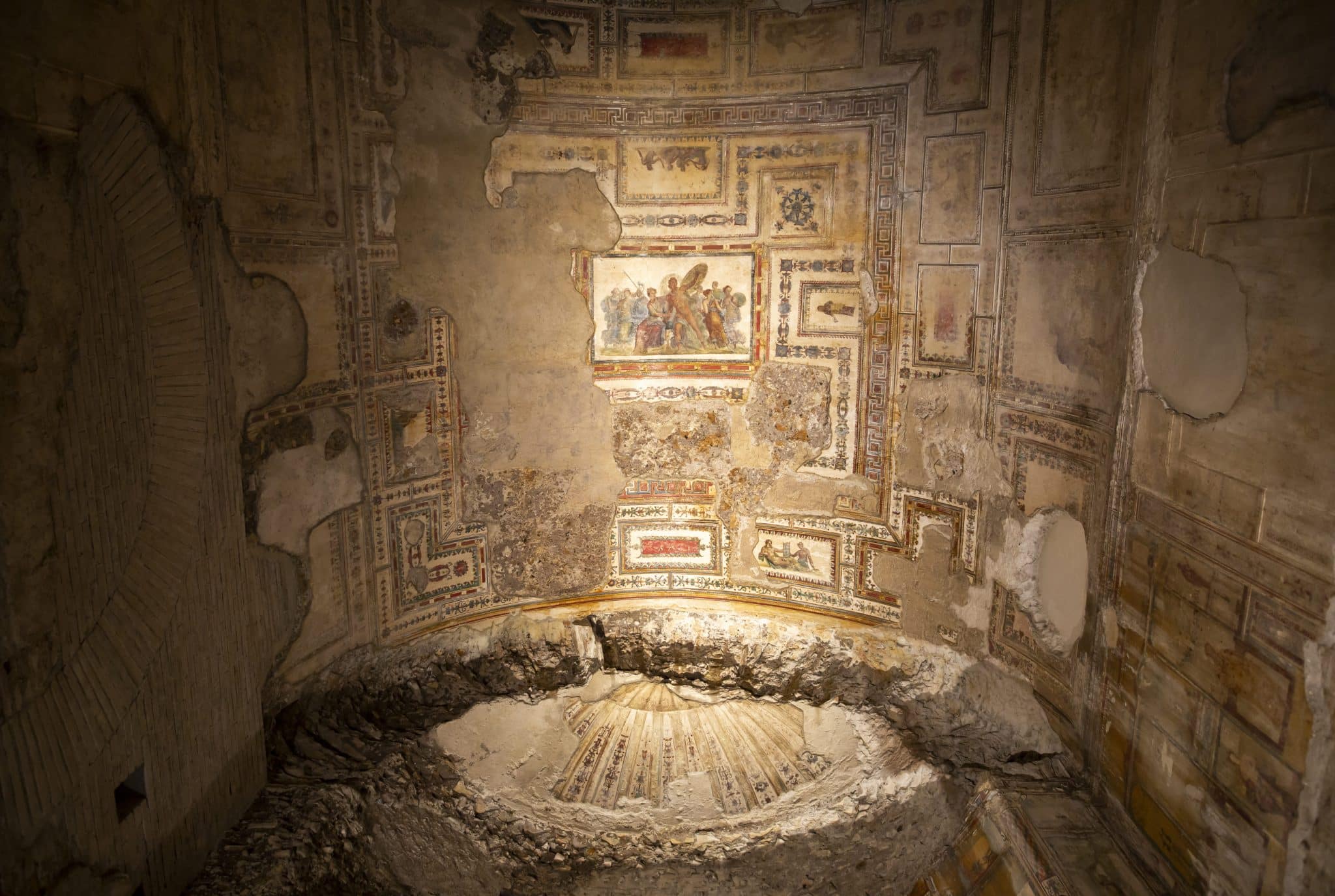 Moisai 2026 alla domus aurea: programma, biglietti e visita Sala di achille a sciro nella domus aurea durante il percorso di moisai