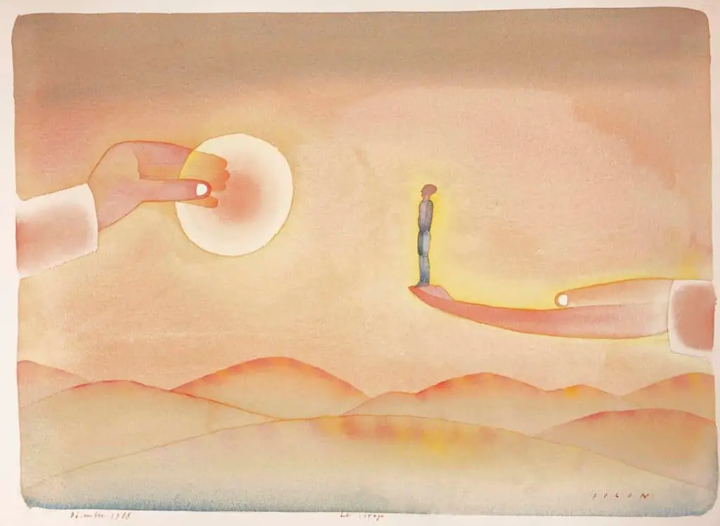 Cosa racconta la mostra folon-livresse alla kasa dei libri di milano Folon