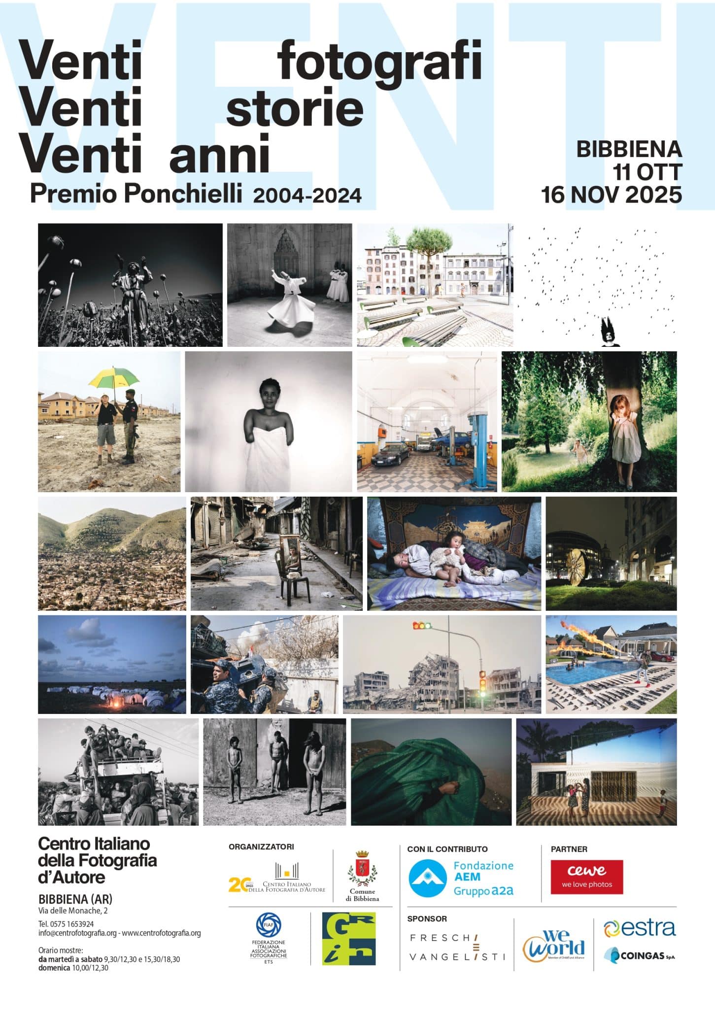 Fiaf celebra i vent’anni del premio amilcare g. Ponchielli con una grande mostra a bibbiena