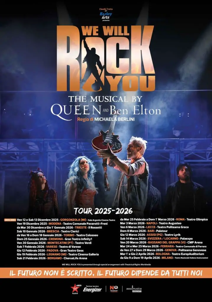 We will rock you torna nei teatri italiani con un nuovo cast e tutta la potenza dei queen We will rock you