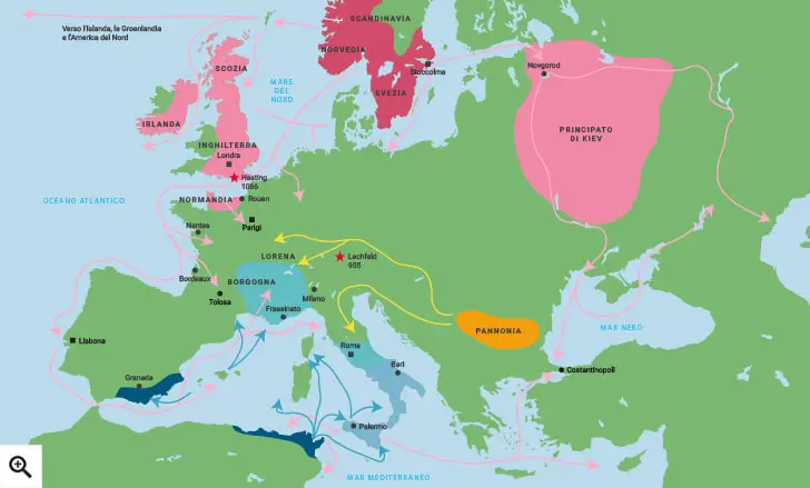 Pillole di storia medievale, ungari, saraceni e vichinghi