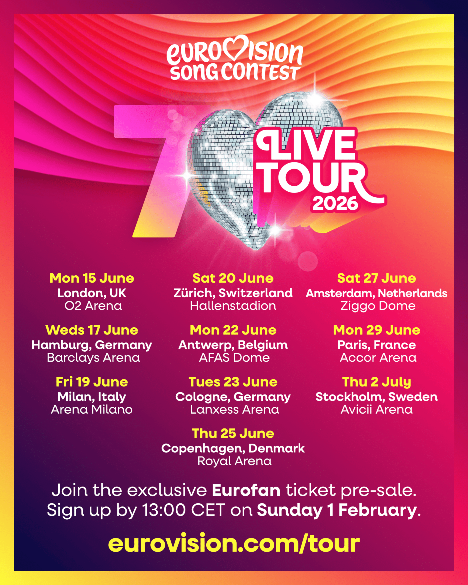 Eurovision song contest 2026