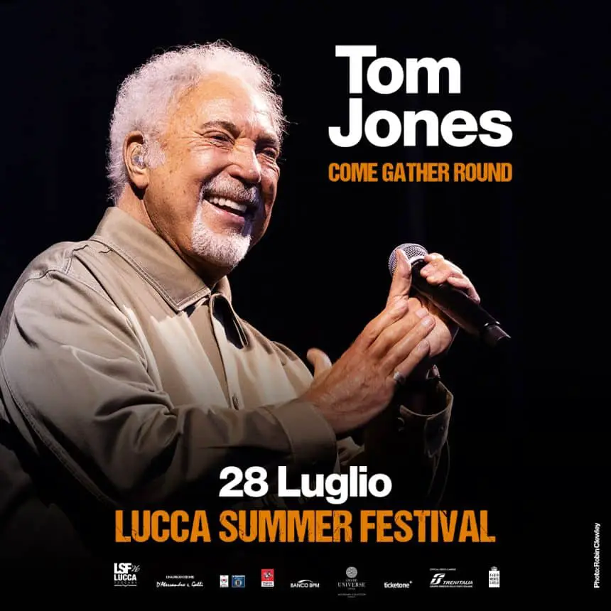Tom jones protagonista al lucca summer festival