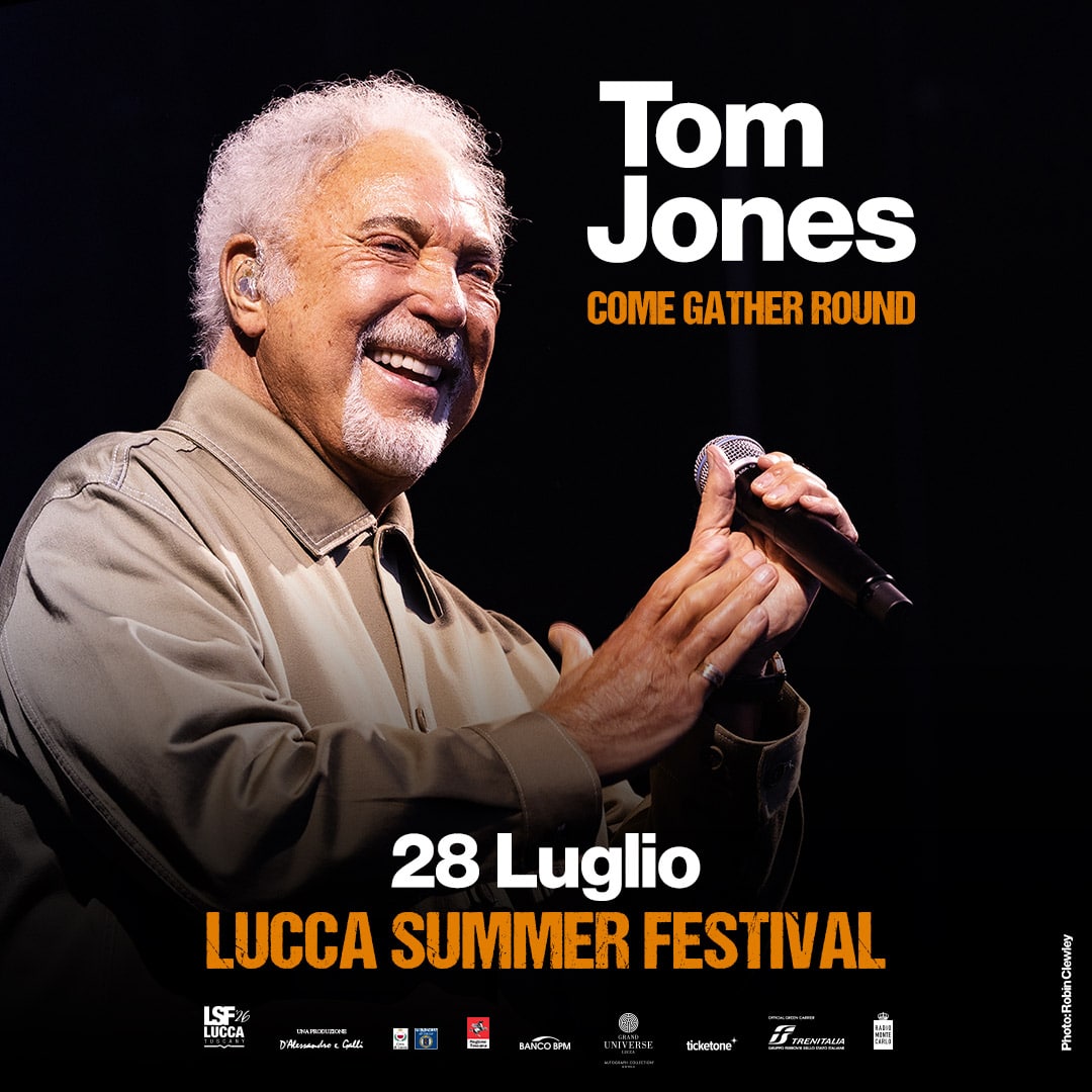Tom jones protagonista al lucca summer festival