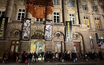A parigi è boom di visitatori, mostra dedicata a m. C. Escher