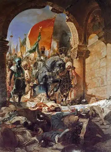 Accadde oggi 2 aprile 1453, gli ottomani giungono davanti a costantinopoli