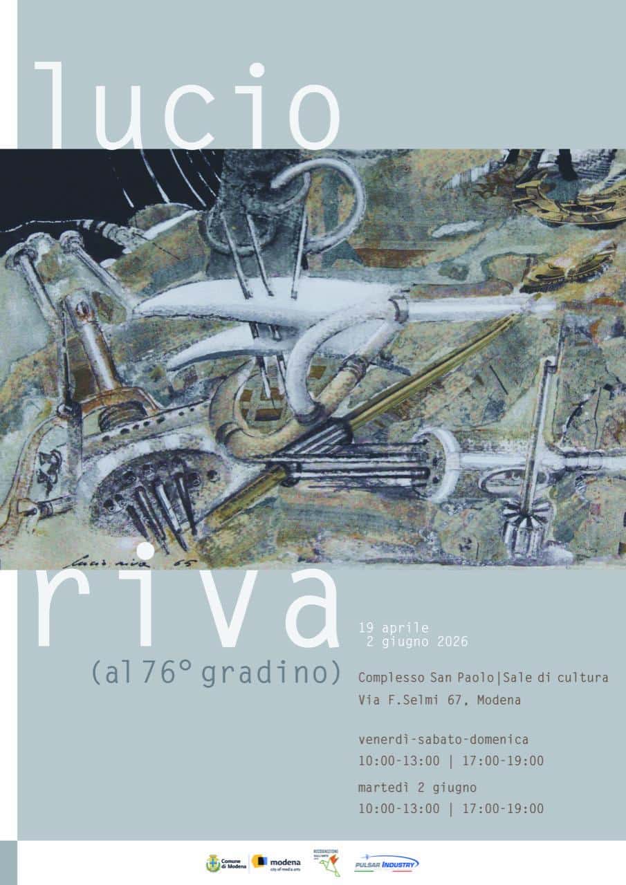 Lucio riva, complesso di san paolo, modena, 19 aprile - 2 giugno 2026