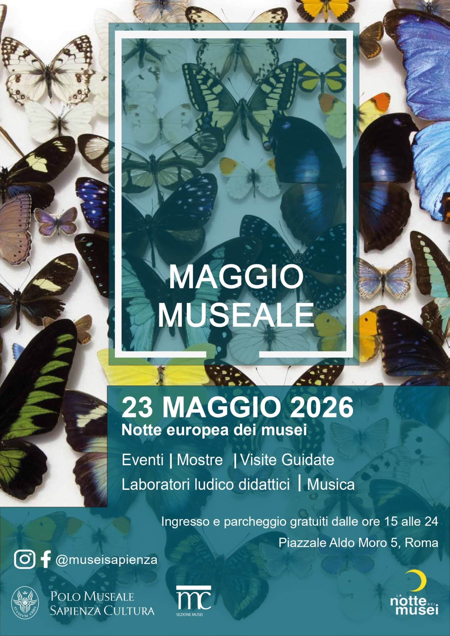 Il polo museale, sapienza cultura presenta il programma di maggio museale e notte europea dei musei 2026
