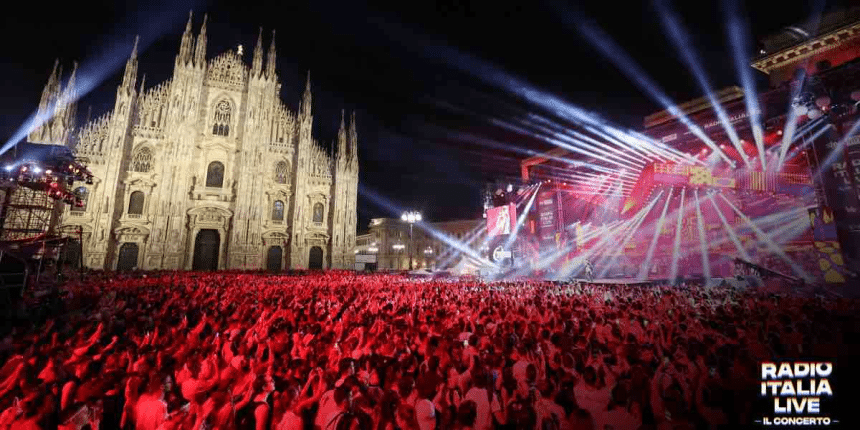 Radio italia live 2026: chi canta in piazza duomo?