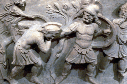Accadde oggi 11 giugno 1184 a. C. , secondo la leggenda, menelao, re di sparta, muove guerra a troia