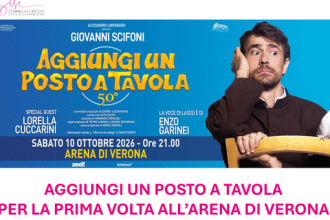 Aggiungi un posto a tavola arriva all’arena di verona