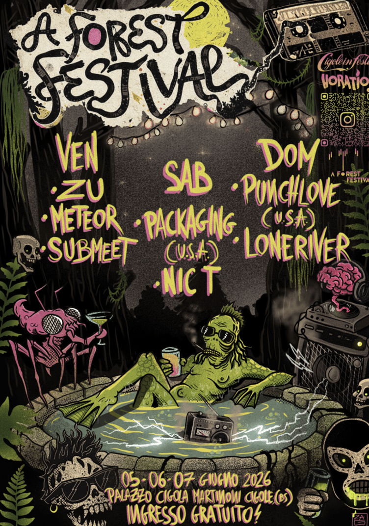 Torna per la sua quinta edizione a forest festival: 3 giorni di musica alternativa e trasversale