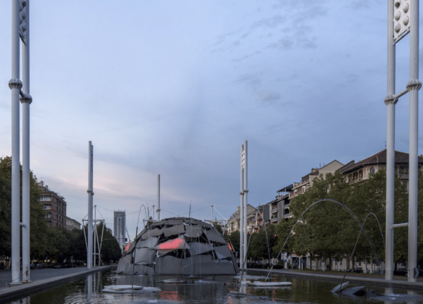Fontana igloo mario merz: perché torino la riaccende