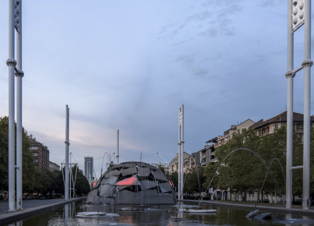 Fontana igloo mario merz: perché torino la riaccende