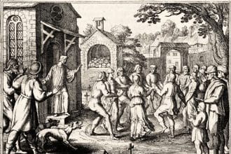Pillole di storia rinascimentale: piaga del ballo, del 1518 a strasburgo