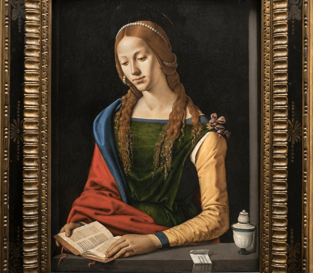 Maddalena piero di cosimo: donne rinascimento al vive