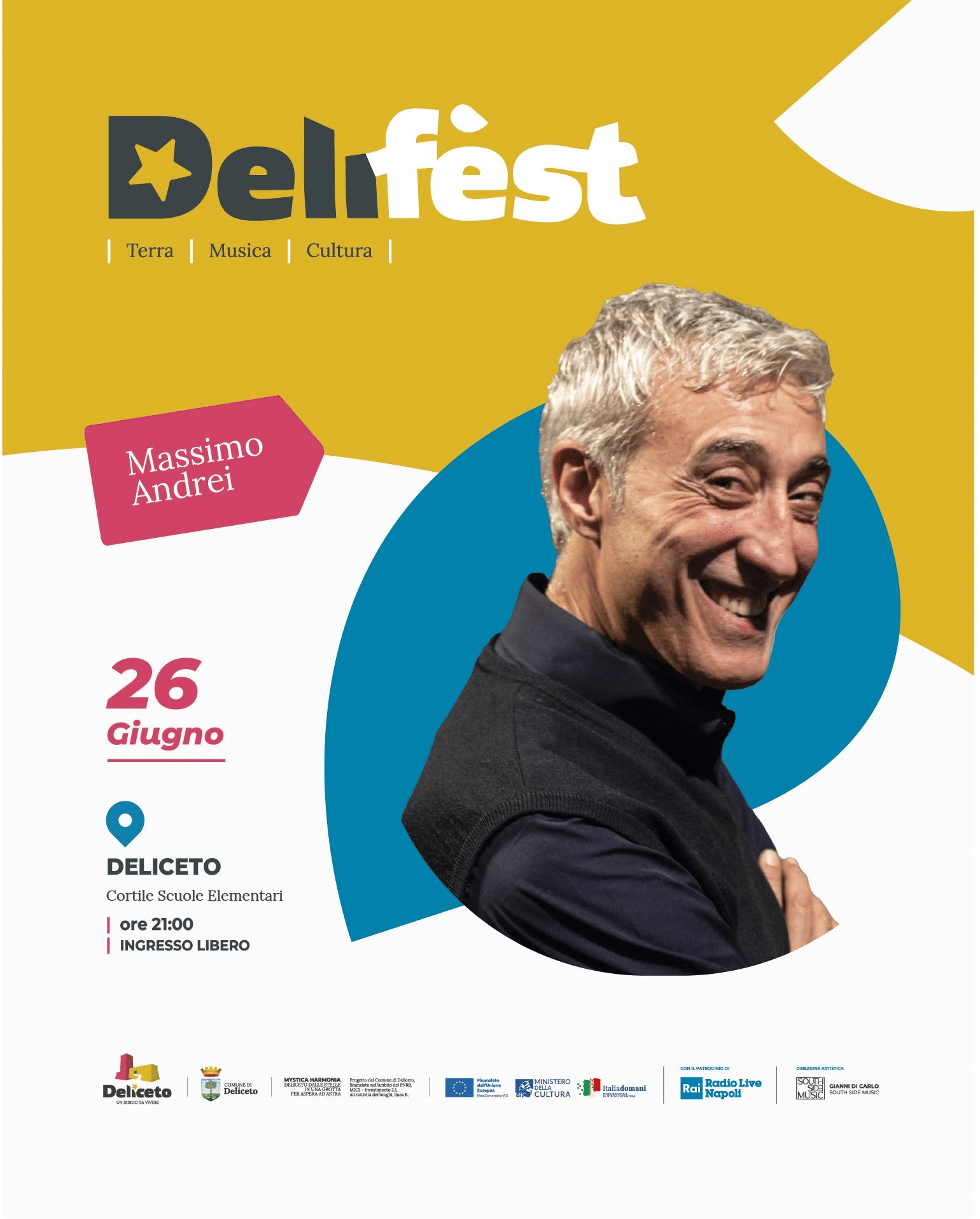 Massimo andrei al delifest: cosa succede a deliceto? Massimo andrei al delifest: cosa succede a deliceto?