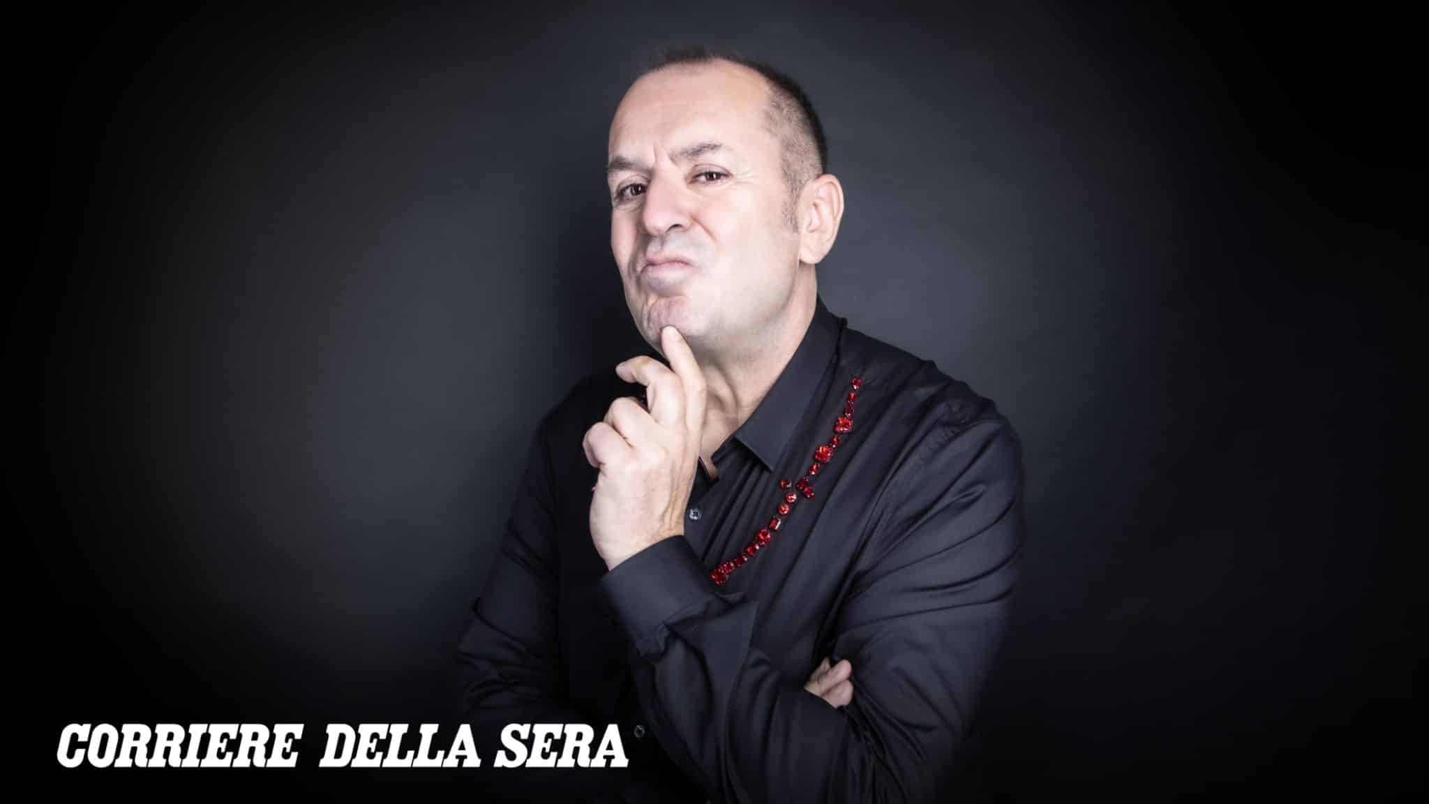 Fabio canino in scena con il brutto anatroccolo al ravenna festival
