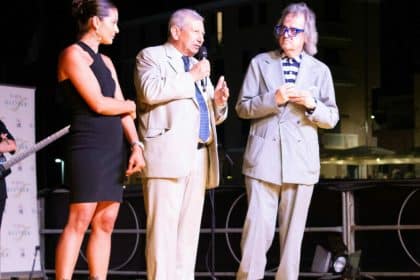 Palco del festival dell’argentario 2026 allestito in piazzale dei rioni a porto santo stefano