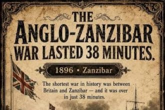 Pillole di storia, la guerra più breve della storia, anglo-zanzibariana