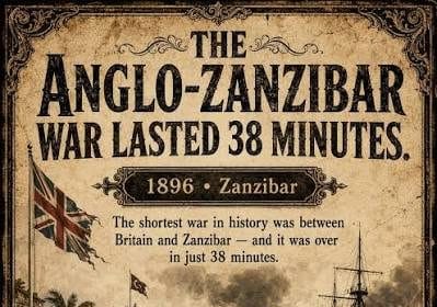 Pillole di storia, la guerra più breve della storia, anglo-zanzibariana