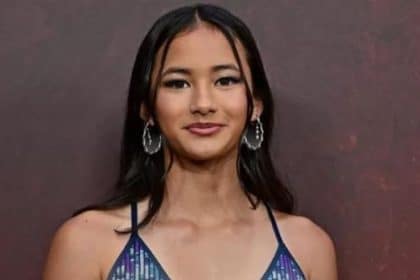 Kaylee hottle nel ruolo di jia nel film godzilla x kong the new empire