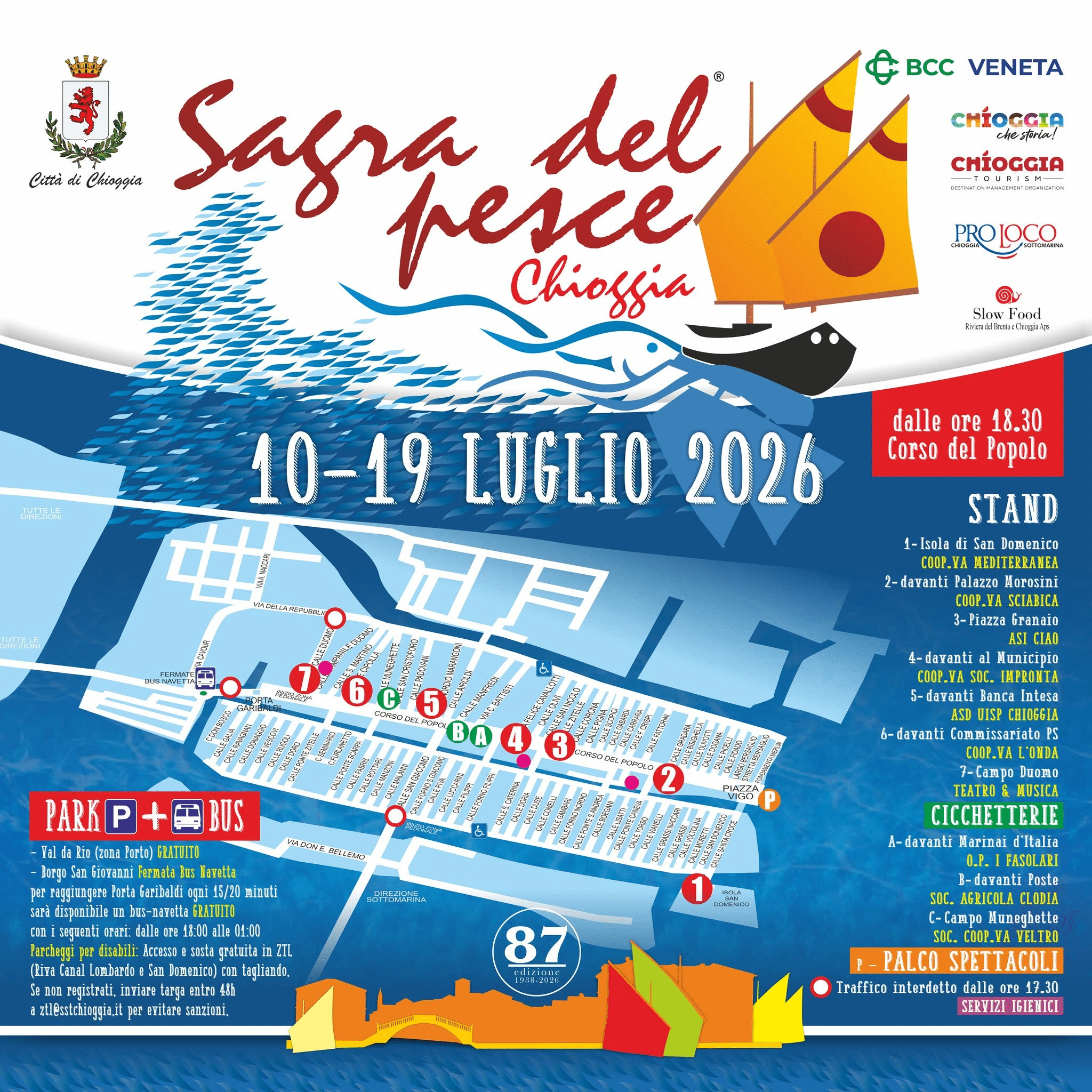Sagra del pesce chioggia 2026, perché l’evento sul corso del popolo è tra i più attesi dell’estate veneta?