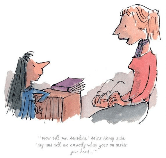 Come disegna quentin blake? La tecnica delle illustrazioni di matilda e roald dahl
