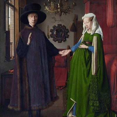 Coniugi arnolfini: cosa significa lo specchio e quali sono i simboli nascosti?