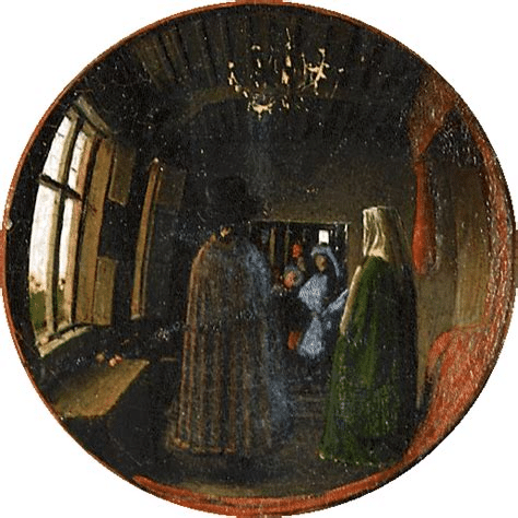 Coniugi arnolfini: cosa significa lo specchio e quali sono i simboli nascosti?