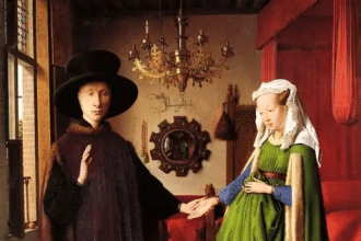 Coniugi arnolfini: cosa significa lo specchio e quali sono i simboli nascosti?