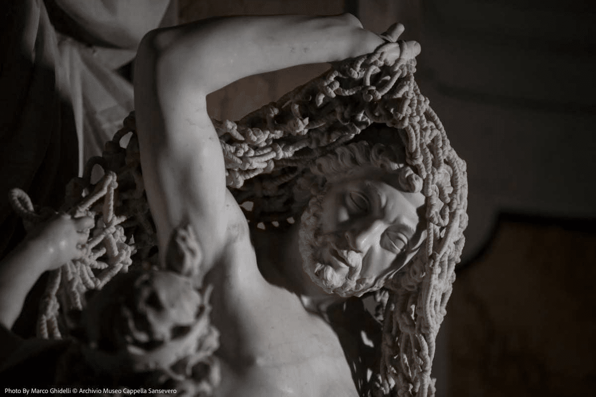 Disinganno della cappella sansevero: significato della rete e simboli Disinganno della cappella sansevero: significato della rete e simboli