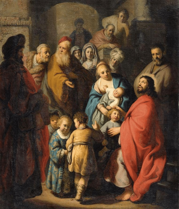 Let the little children come unto me di rembrandt: il quadro riscoperto dopo il restauro e l’attribuzione discussa