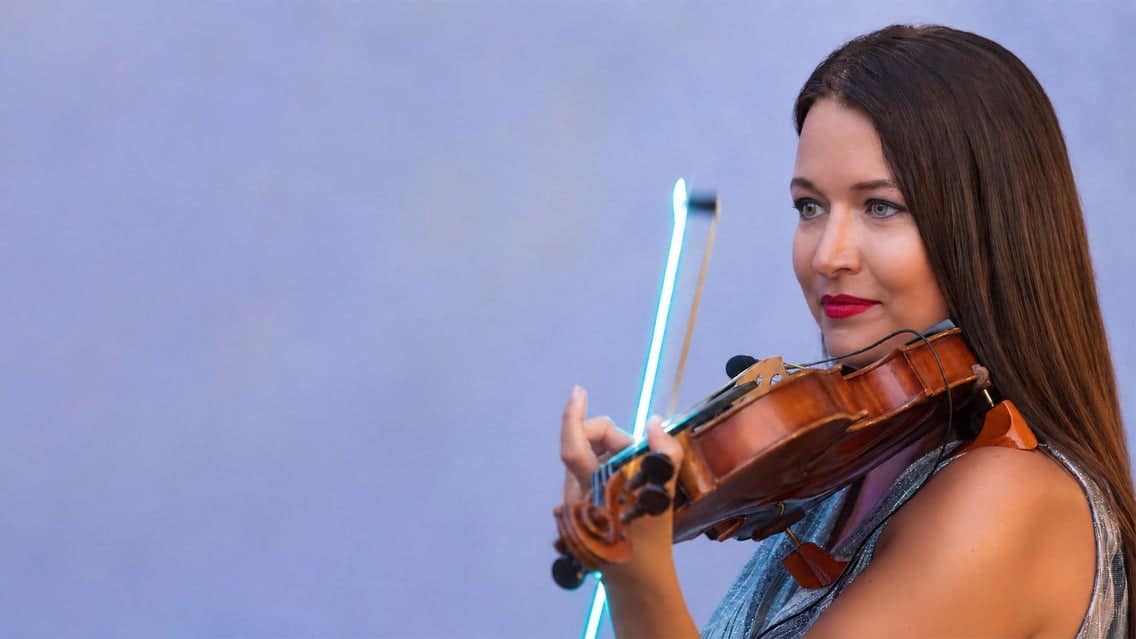 Lisa agnelli in concerto al teatro di verdura di palermo
