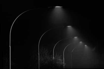 Veduta urbana di monte sant’angelo, città del gargano interessata dal piano per l’illuminazione pubblica