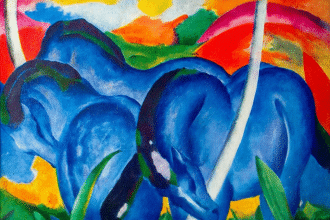 Perché franz marc dipingeva cavalli blu e mucche gialle? Il significato dei suoi colori