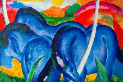 Perché franz marc dipingeva cavalli blu e mucche gialle? Il significato dei suoi colori