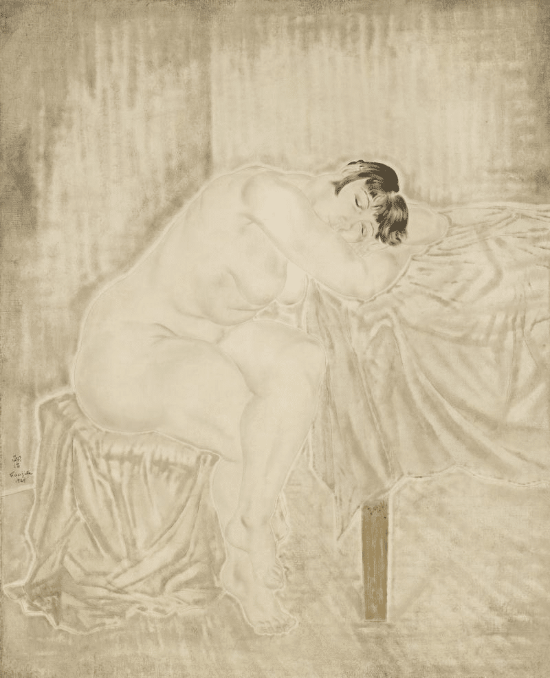 Perché i dipinti di foujita sembrano di porcellana? Il segreto del suo bianco latte