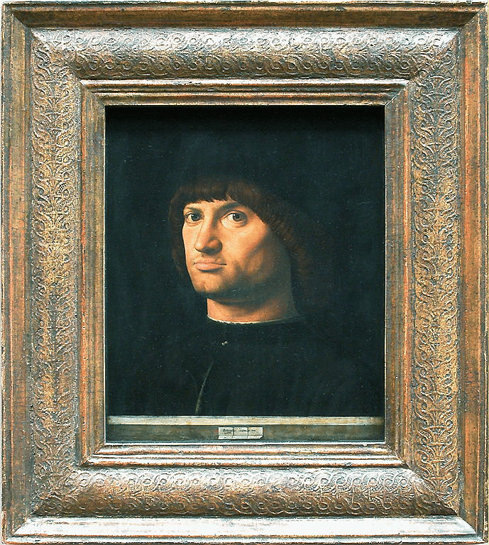 Perché i ritratti di antonello da messina ci guardano? Sguardo, posa e sfondo scuro Perché i ritratti di antonello da messina ci guardano? Sguardo, posa e sfondo scuro