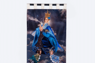 Perché la madonna di teodora axente al palio di siena ha un volto così discusso?