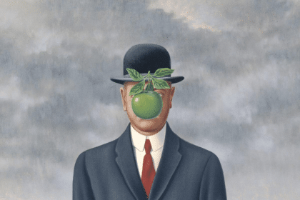 Perché magritte copre il volto con una mela nel figlio dell’uomo?