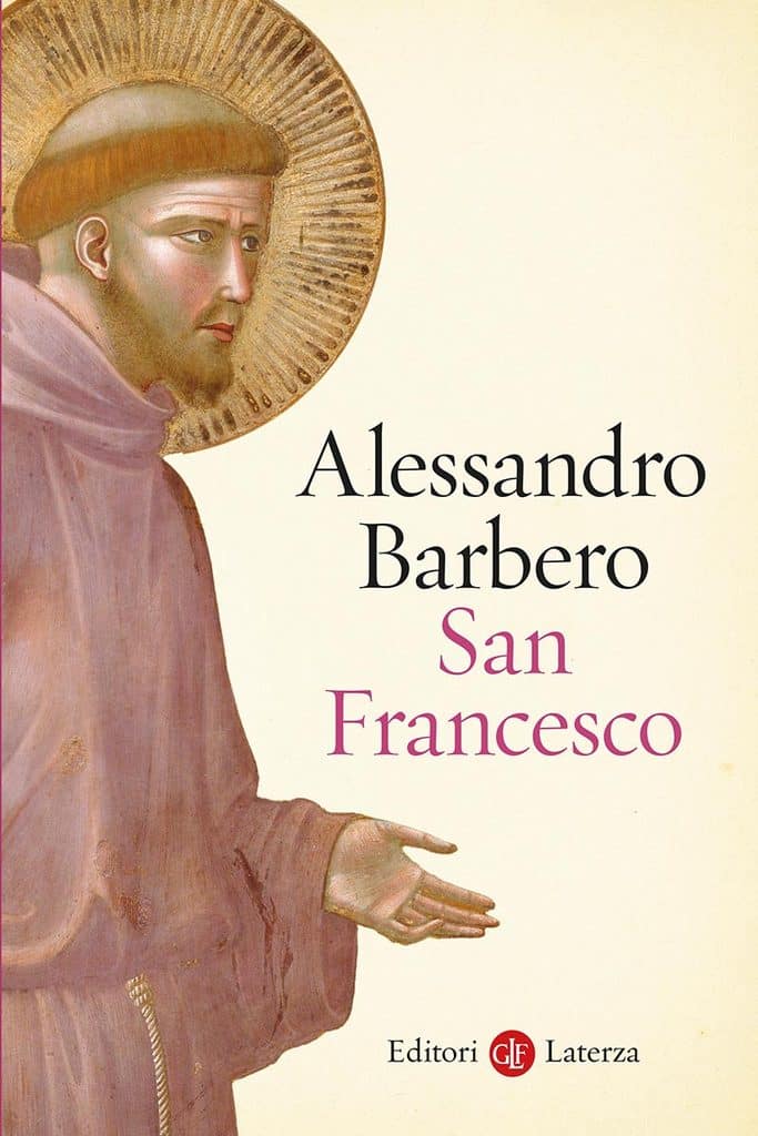 Barbero festival della mente 2026: san francesco e il fuoco Copertina del libro san francesco di alessandro barbero