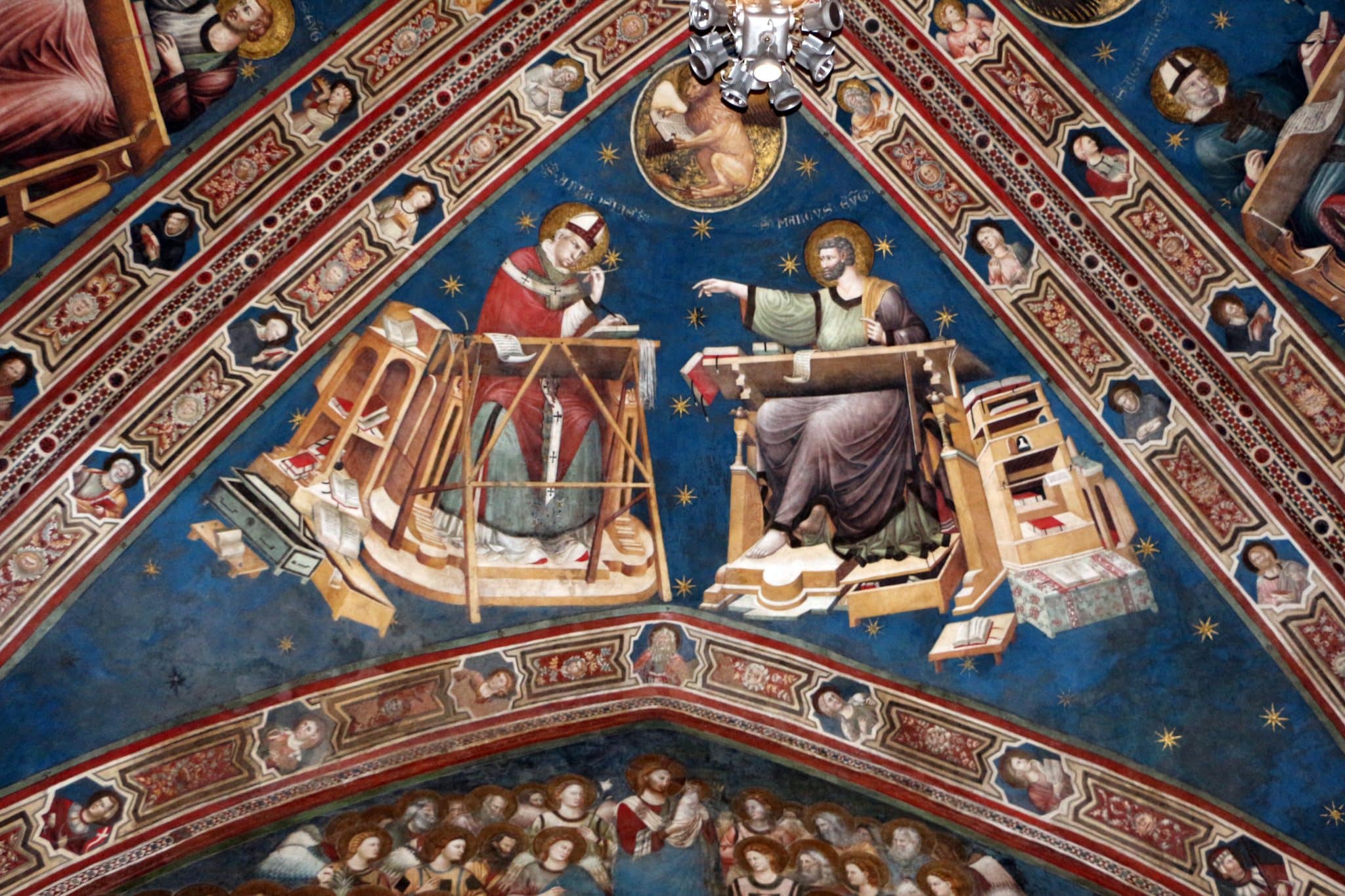 Affreschi trecenteschi del cappellone di san nicola a tolentino