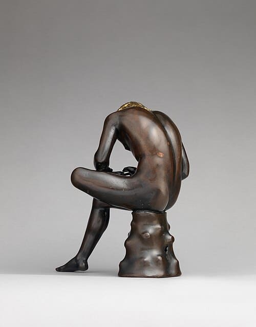 Spinario di antico, bronzo del metropolitan museum of art