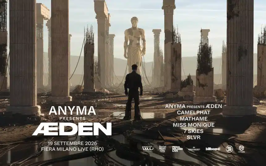Anyma æden milano 19 settembre 2026 a fiera milano live